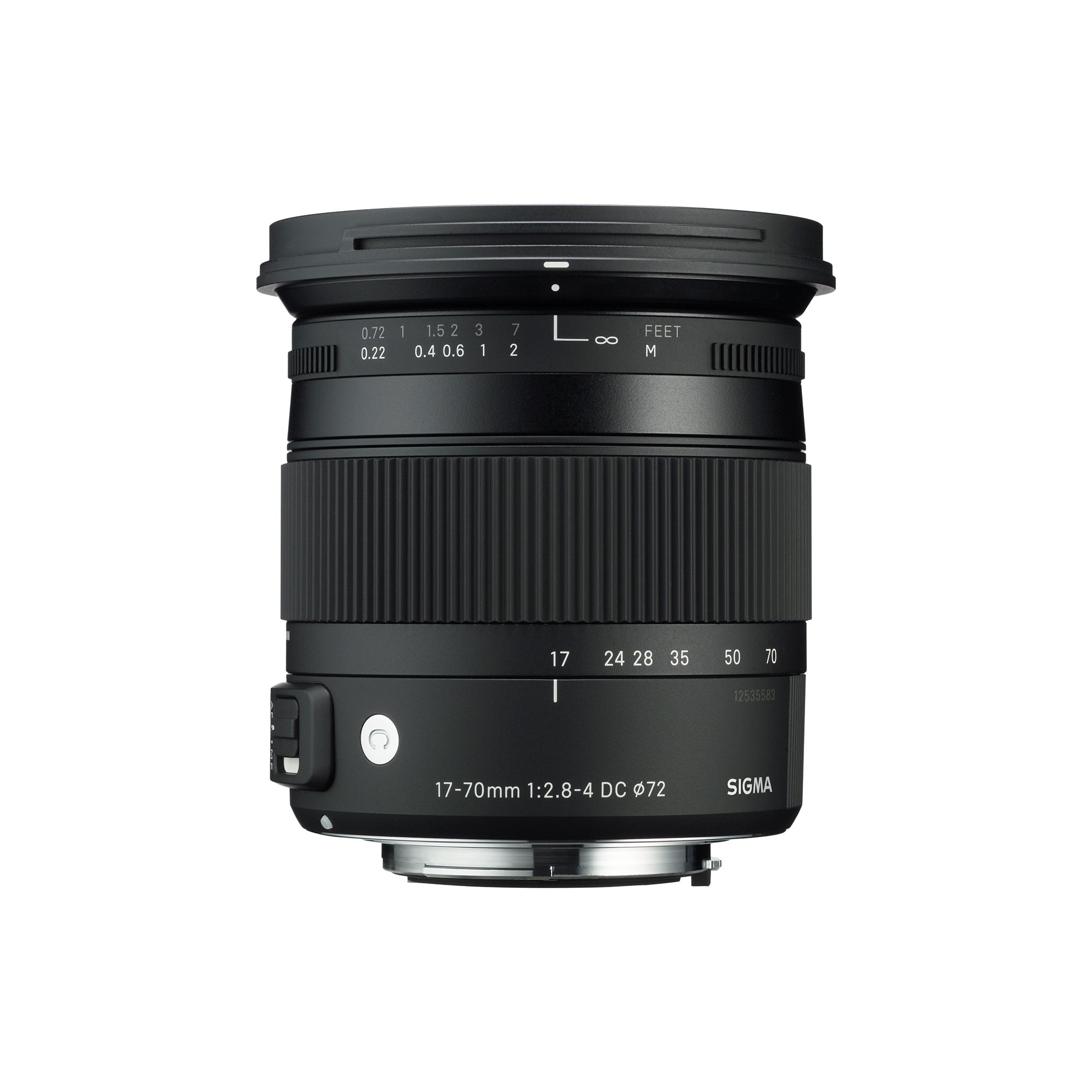 Sigma 17-70mm F2.8-4 DC Macro OS HSM Contemporary Lens
