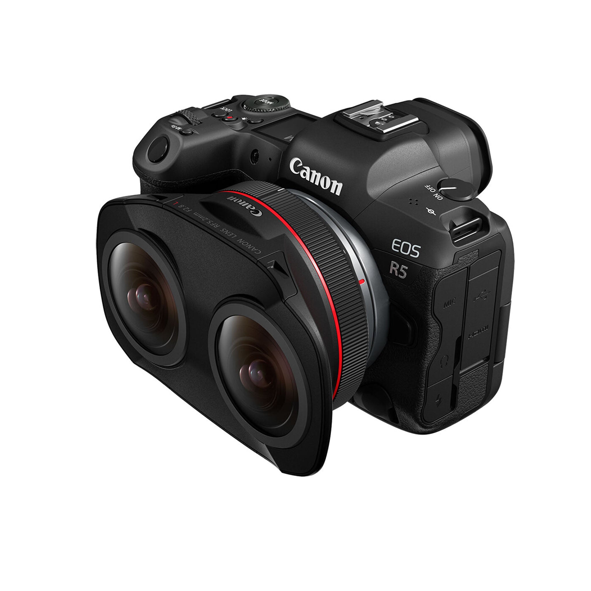 Canon RF 5.2mm F2.8L Dual Fisheye Virtual Reality 360° Lens