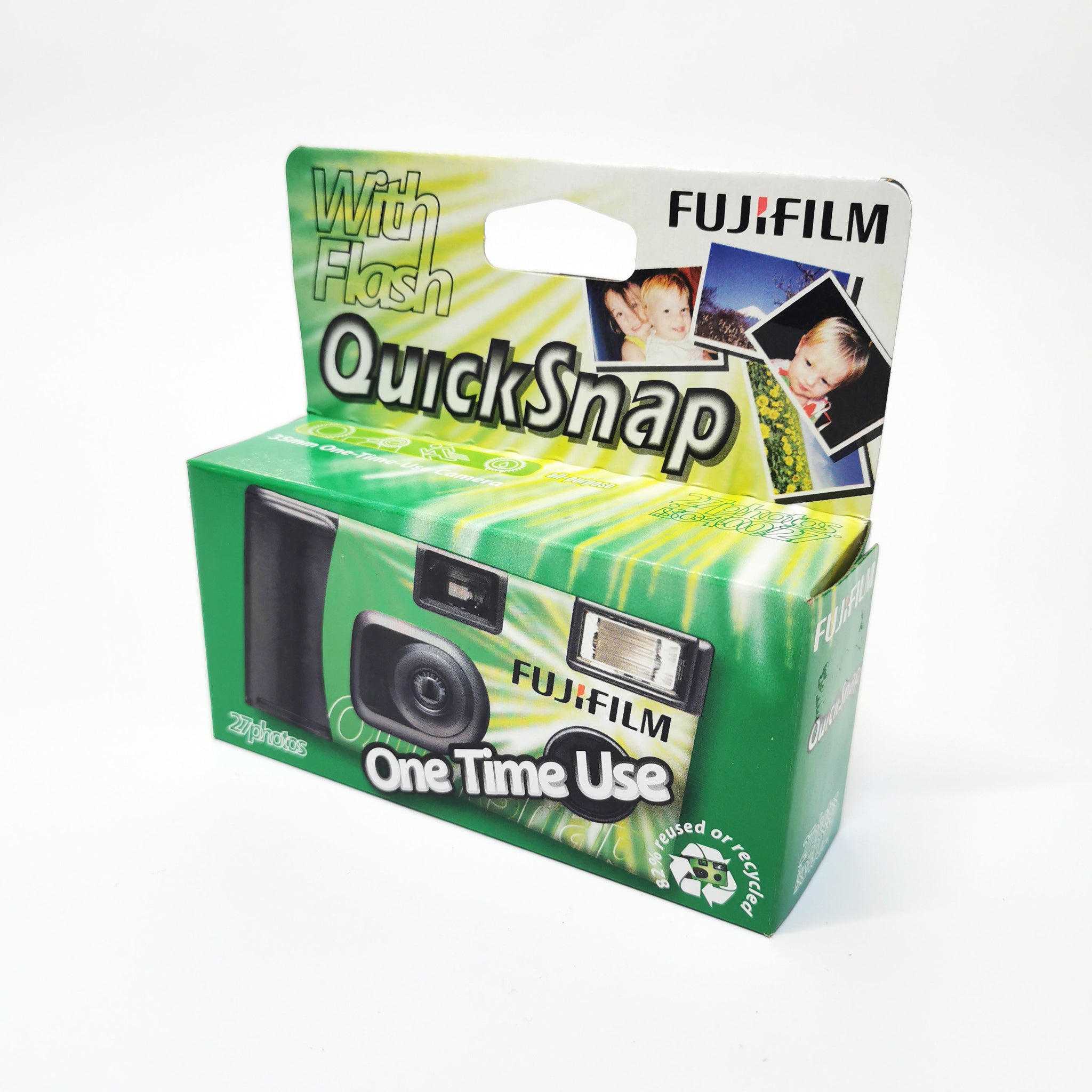 FujiFilm QuickSnap 35mm Disposable Colour Film Camera. – Film