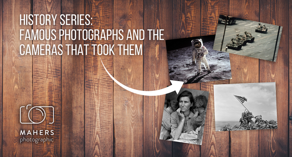 Famous photographs and the cameras that took them