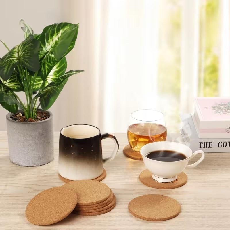 Round Cork Coaster