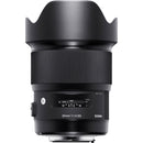 Sigma 20mm F1.4 DG HSM Art Lens