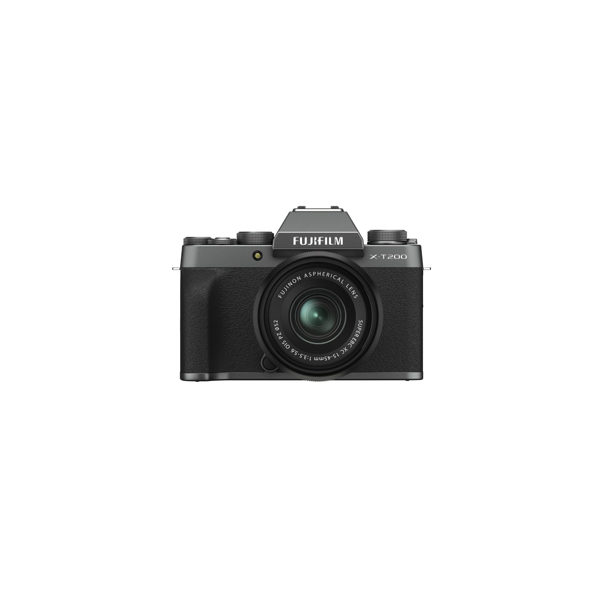 Fujifilm X-T200 Dark Silver Camera with XC 15-45mm F3.5-5.6 OIS PZ Lens